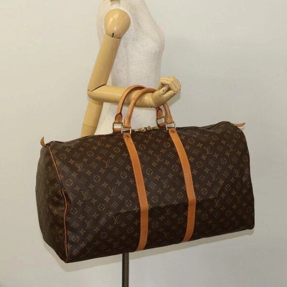 LOUIS VUITTON Monogram Keepall 60 Boston Bag - Picture 13 of 15